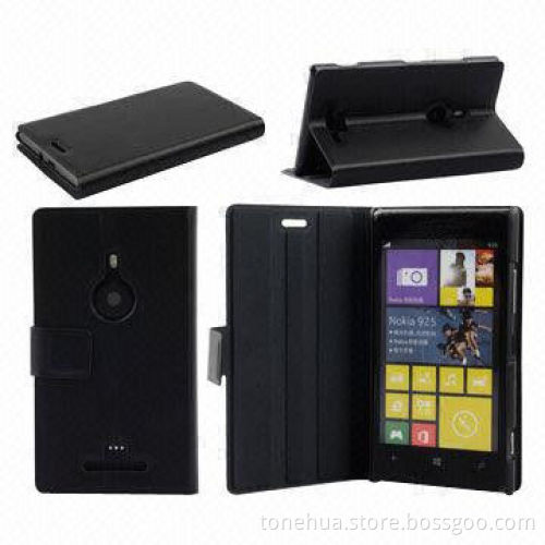 Slim Case for Nokia Lumia 925, Ultra-slim with Stand Function, Business Type, Various Colors